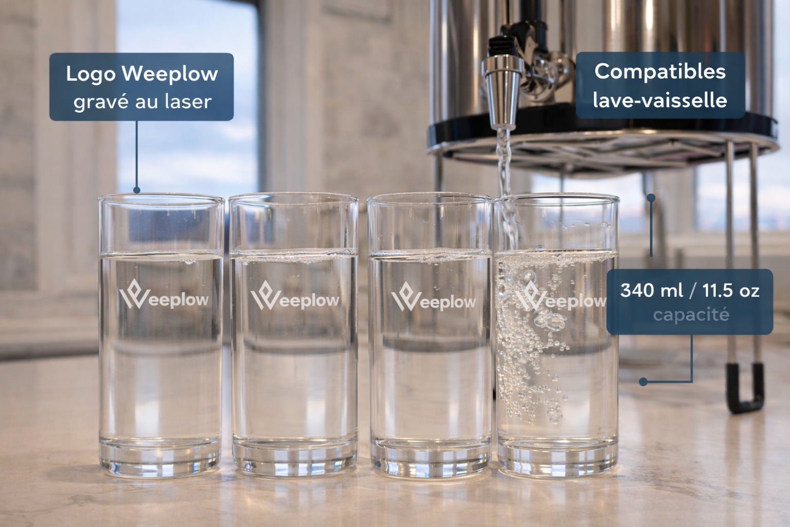 Verres highball Weeplow (lot de 4)
