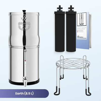 Filtration d’eau par gravité
